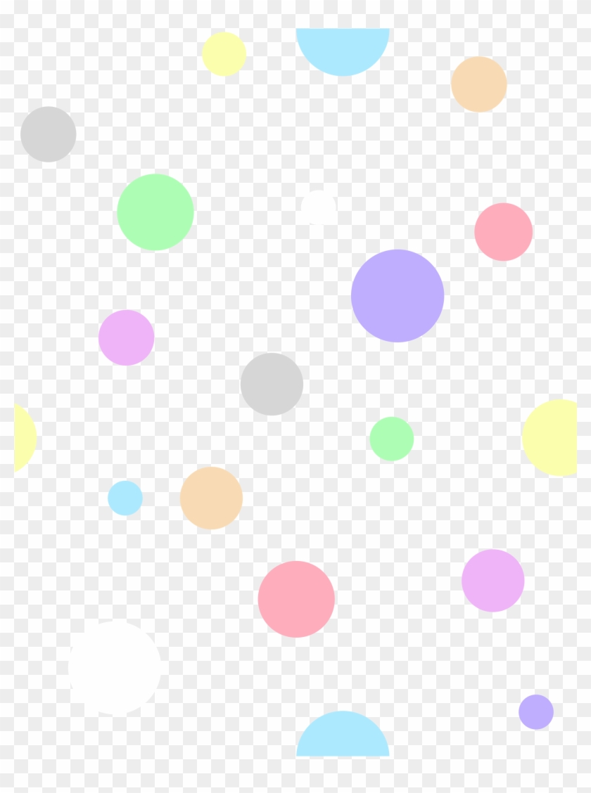 Polka Dot Clipart - صور نقط ملونة #1043966