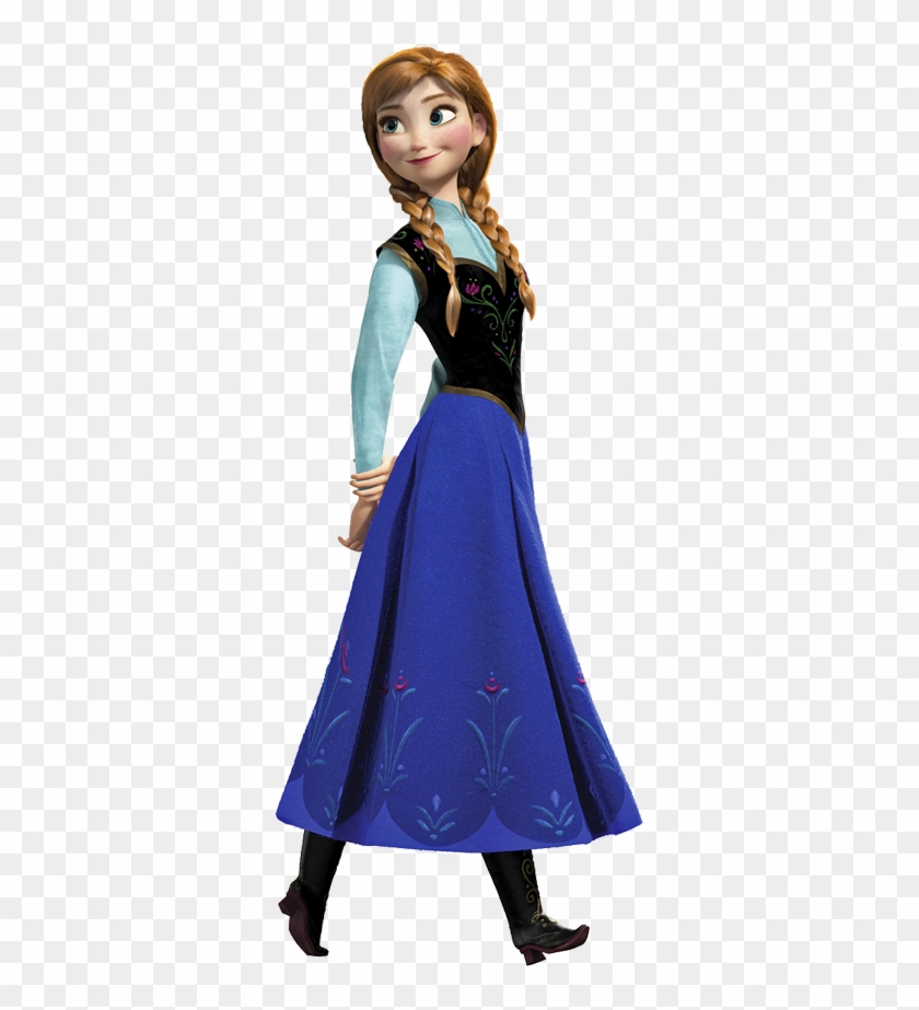 Ana Viendo Hacia Atrã¡s - Roommates Frozen Anna Wall Decals #1044068