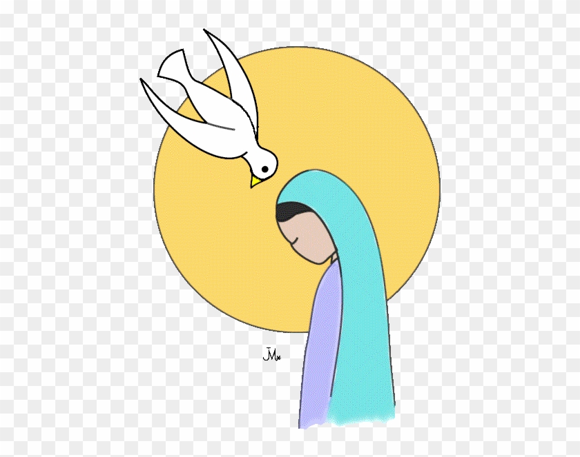 Confirmation - Clipart - Symbols Of The Annunciation #1044316