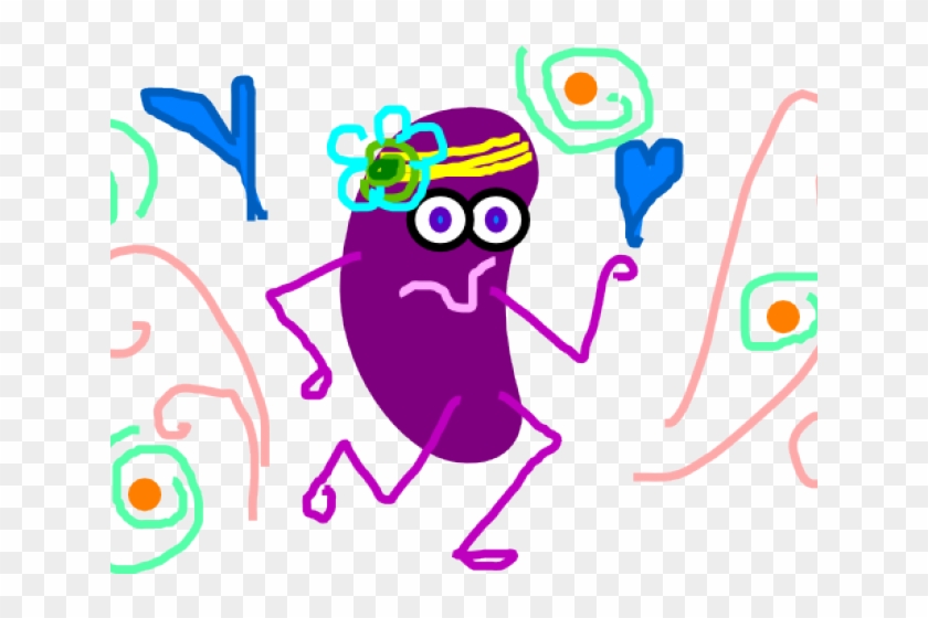 Jelly Bean Clipart Dancing - Jelly Bean Clipart Dancing #1044403