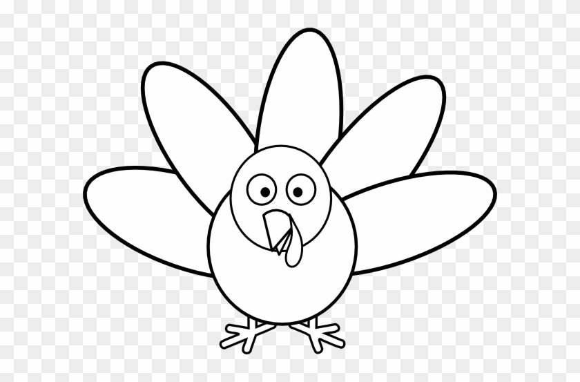Turkey With Feathers Clip Art - Turkey Graphic Organizer #1044544