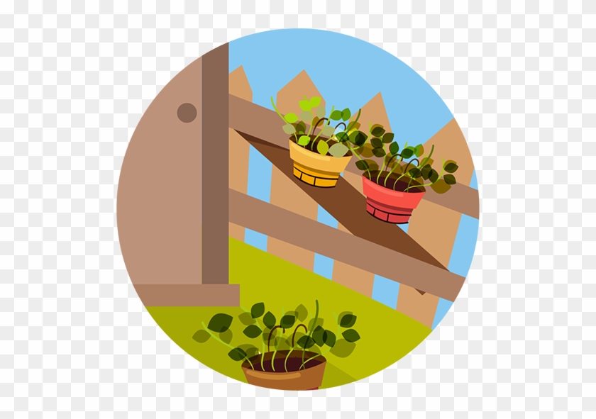 Urban-garden - Garden Icon Png #1044549