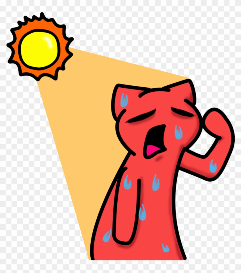 Hot Weather Sticker For Ios Android Giphy Rh Giphy - Hot Weather Cartoon Gif #1044569