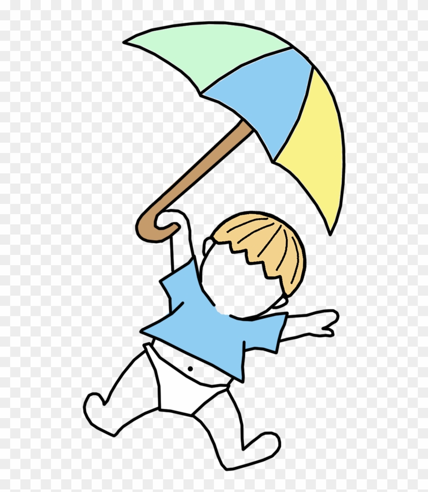 Umbrella Baby Fill In The Blank Shower Invitation - Umbrella Baby Fill In The Blank Shower Invitation #1044593