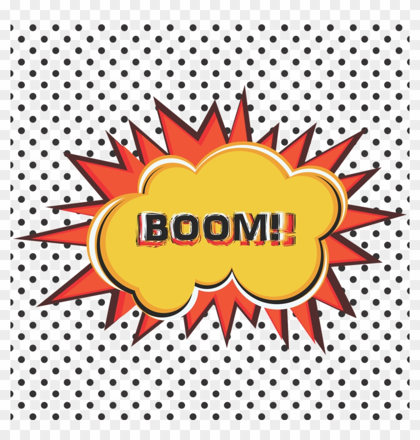 Explosion, Exploding, Pop Art, Boom, Explode, Cartoon - Pop Art Transparent Background #1044627