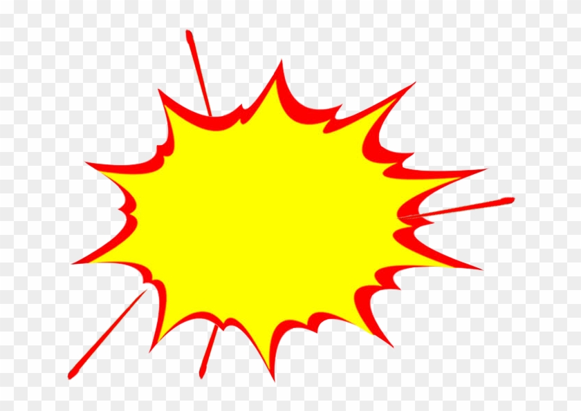 Cartoon Explosion Icon - Transparent Cartoon Explosion #1044638