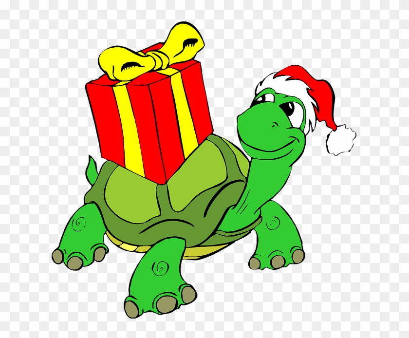 Christmas Turtle Clipart #1044705