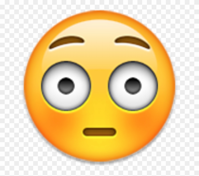 Iphone Emoji Sticker Smiley Emotion - Big Eyes Emoji Png #1044865