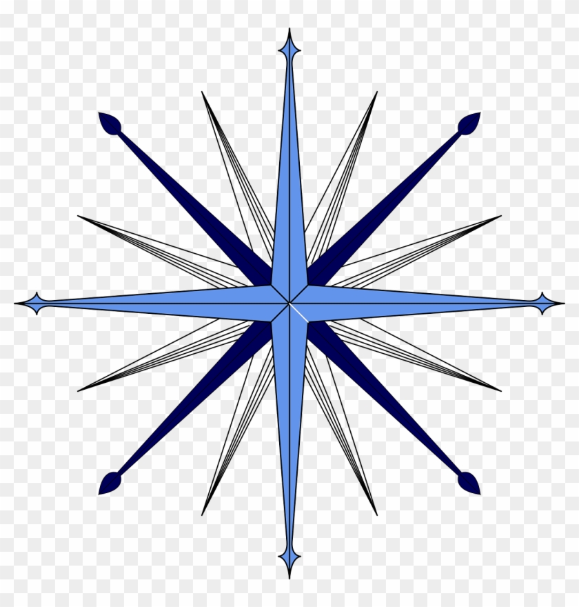 Compass Rose Sky East West Png Image - Origin On A Coordinate Plane #1044906