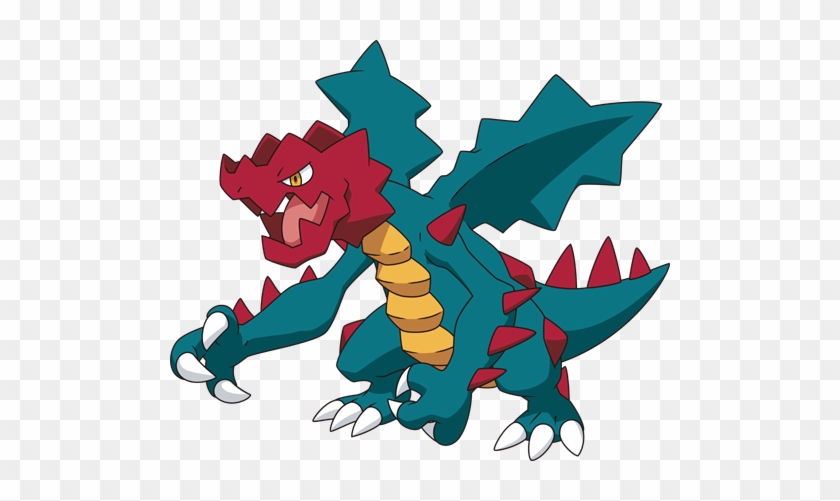 621druddigon Bw Anime - Legendary Dragon Type Pokemon #1045042