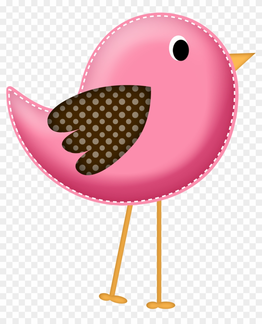 5ac32a5e36e888 Clipart Pink - Pajaritos Infantiles Png #1045131