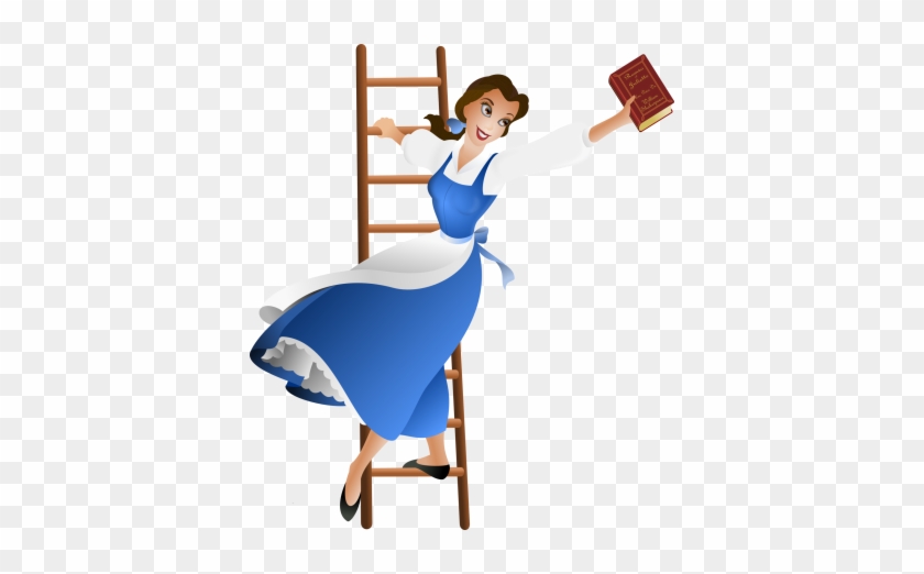 Libraries Count Too - Beauty And The Beast Belle With Book #1045220