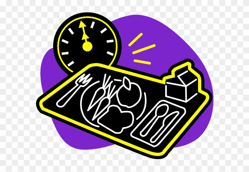 Lunch-tray600 - Clip Art #1045610