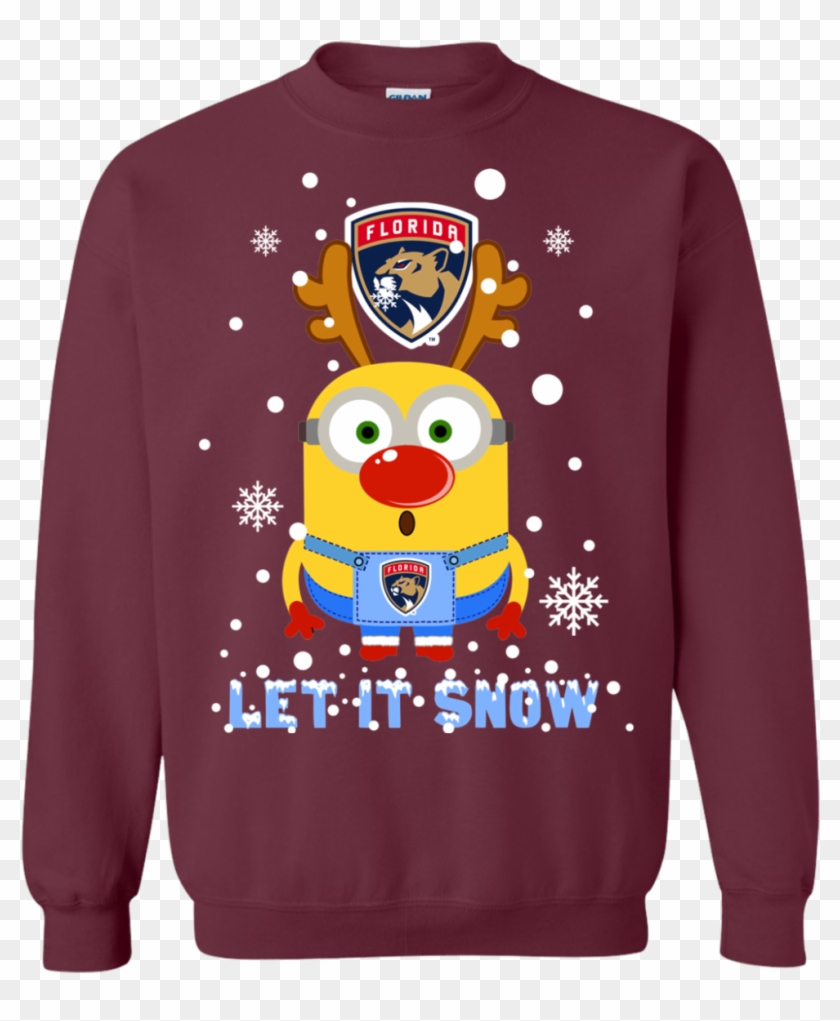 Minion Florida Panthers Ugly Christmas Sweaters Let - Christmas Jumper #1045956