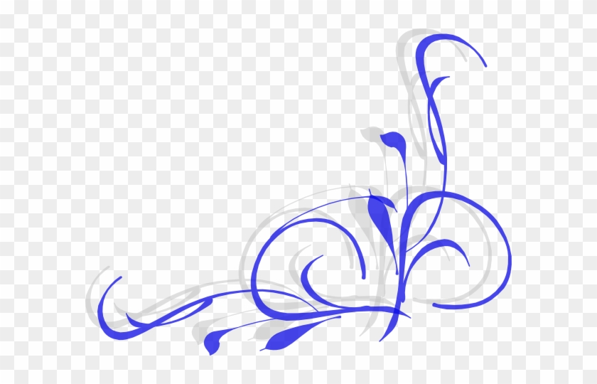 How To Set Use Blue And Gray Swirl Svg Vector - Clip Art #1046123
