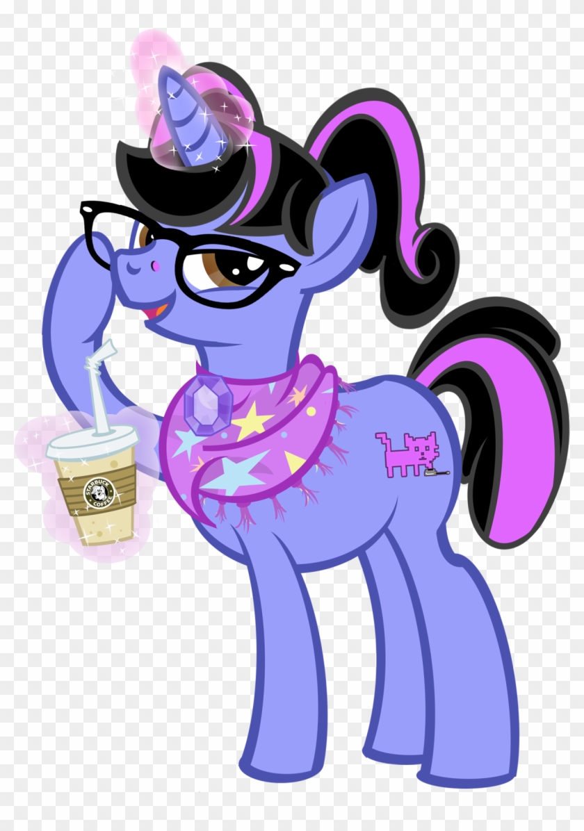 My Little Pony Clipart Hipster - Cartoon #1046186