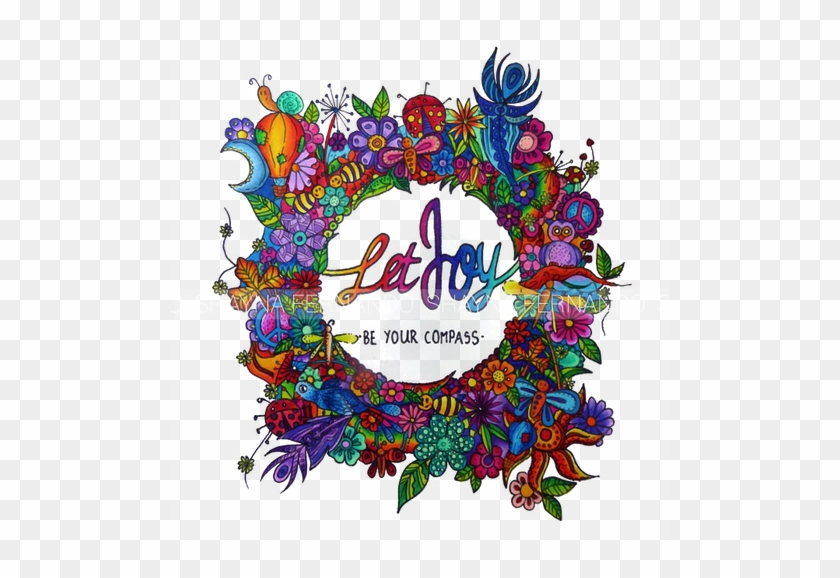 Let Joy Be Your Compass - Graphic Design #1046897