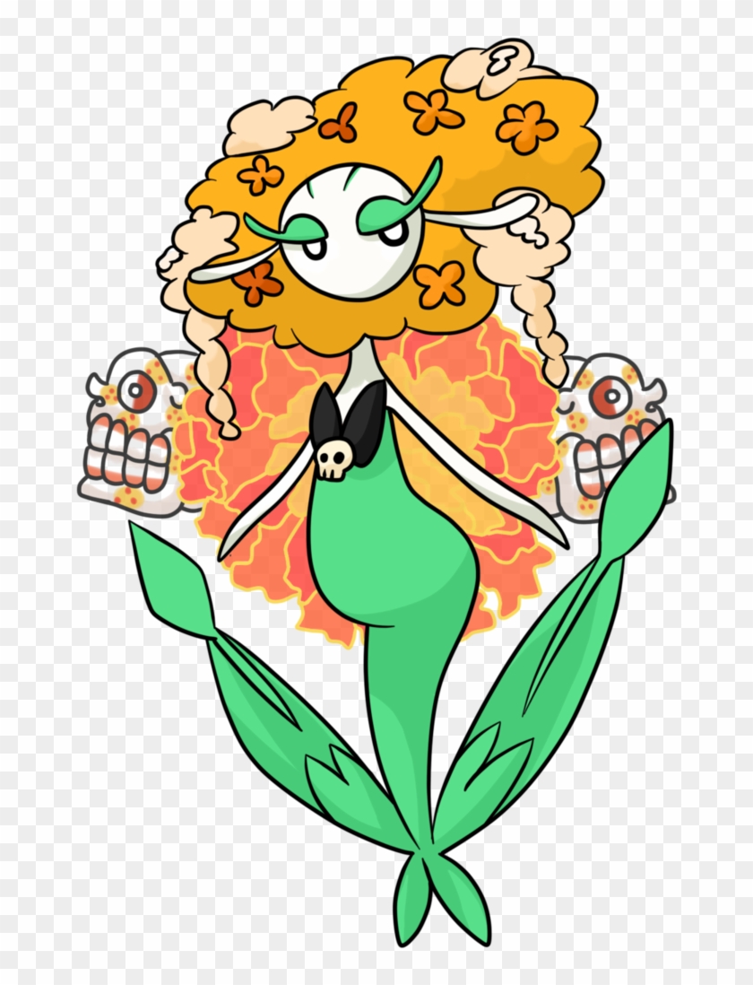 By Ah Puch Zegno - Florges Orange #1046982