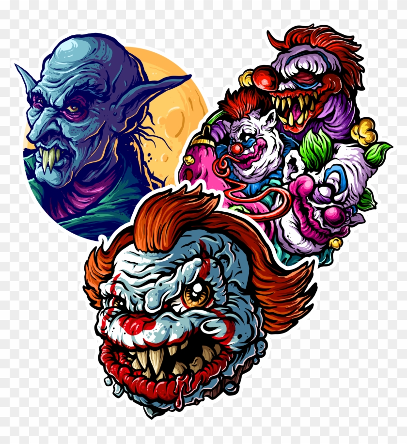 Image Of Bloodsucker Sticker Pack - Illustration #1047615