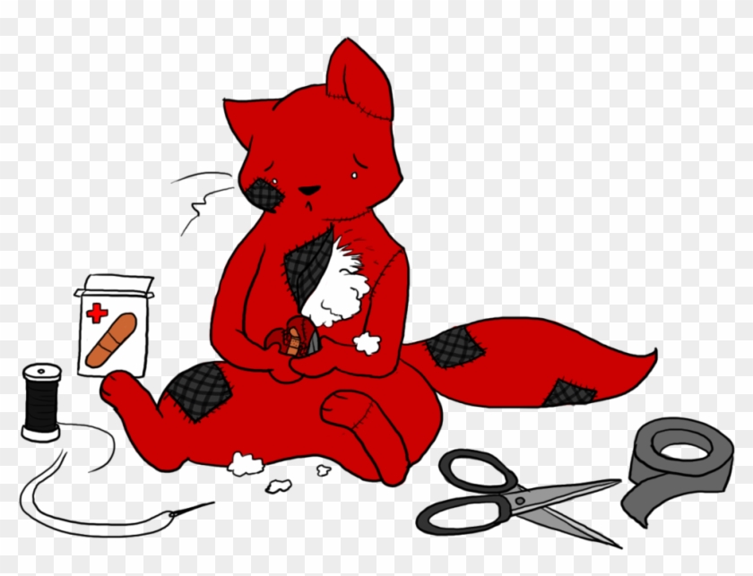 Broken Heart Clipart Fixing A - Duct Tape Broken Heart #1047671