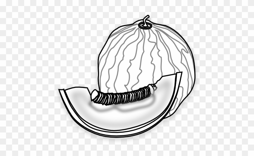Melon Clipart Muskmelon - Clip Art #1047772