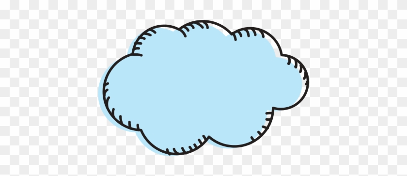 Natural Cloud Icon - Illustration #1047818