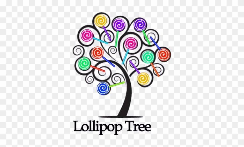 Lollipop Clipart Lollipop Tree - Swirly Tree #1047830