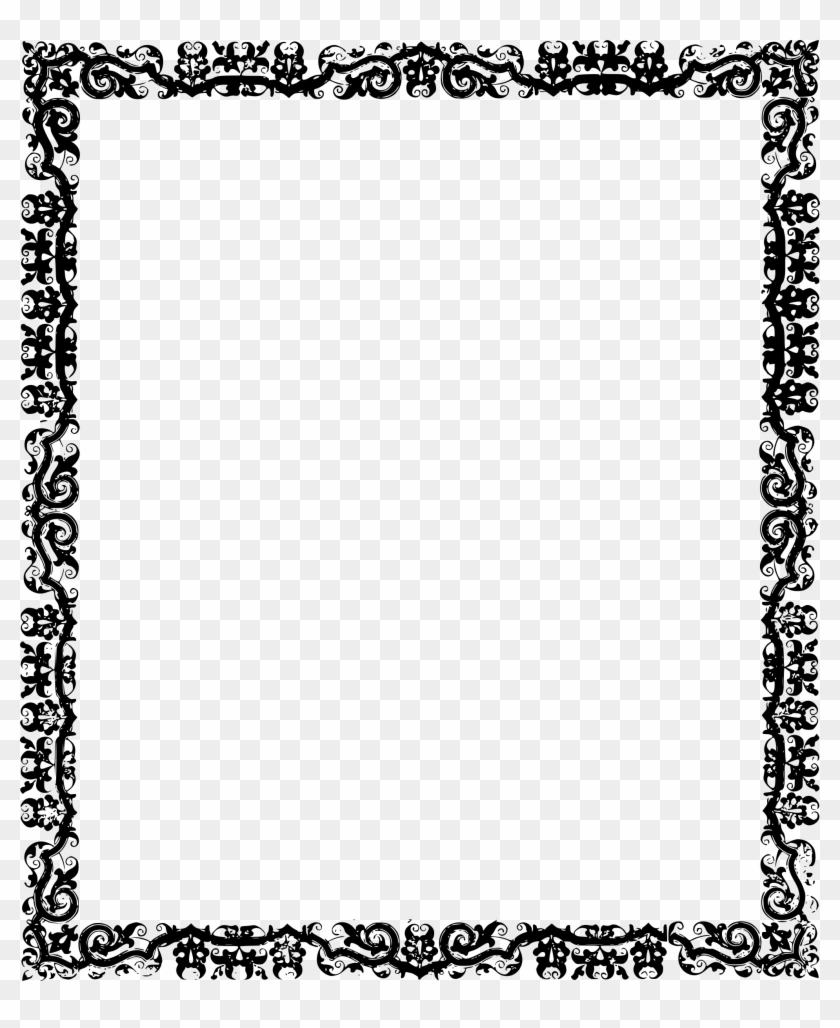 Big Image - Fleur De Lis Border #1048303