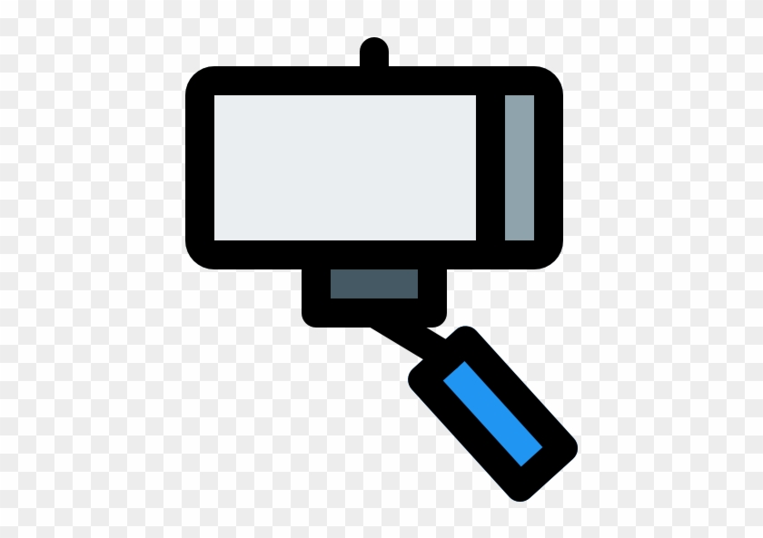 Selfie Stick Free Icon - Selfie Stick Free Icon #1048573