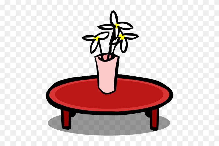 Red Coffee Table Sprite 003 - Coffee Table #1049082