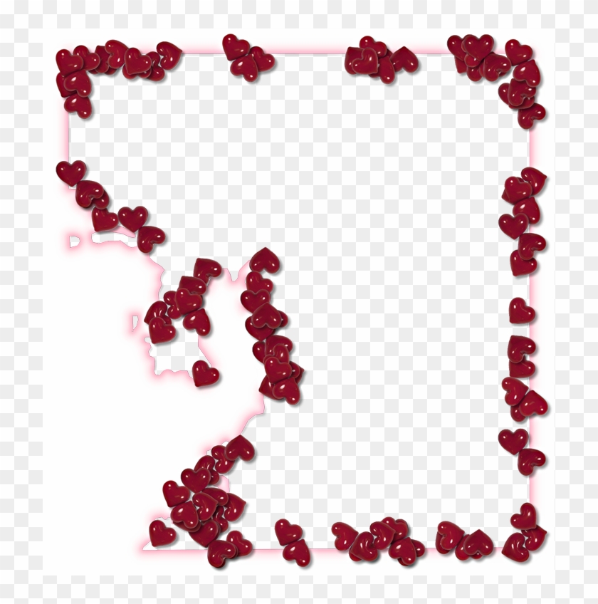 A Map Of Hillsborough With A Pink Glow Outline And - Picture Frame #1049419
