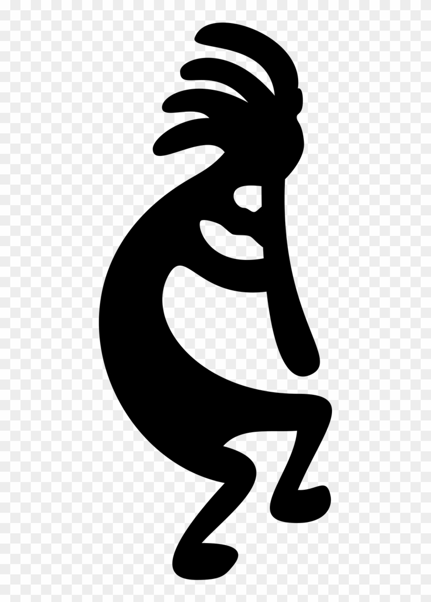 Lobos Art Education On Twitter - Kokopelli Symbol #1049558