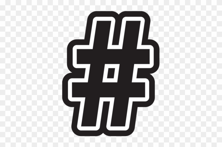 Black And White Hashtag #1049632