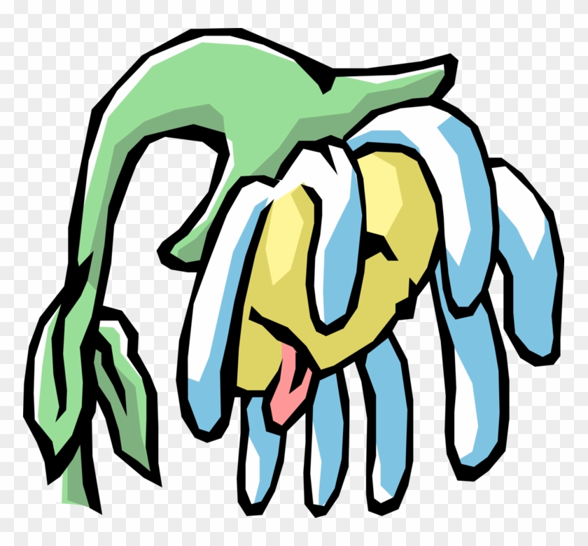 Vector Illustration Of Parched Personified White And - Word Parched #1049725