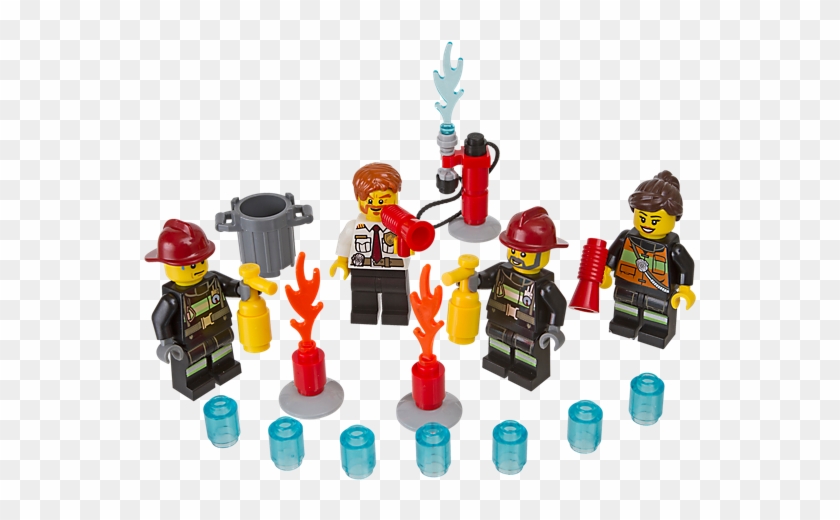Add To Top Of Cupcakes For Lego City - Lego City Fire Accessory Set, 850618 #1049802