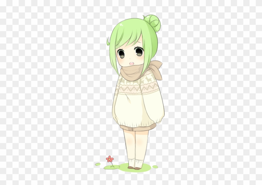 Flower By Sunnypop - Garota Chibi #1049952