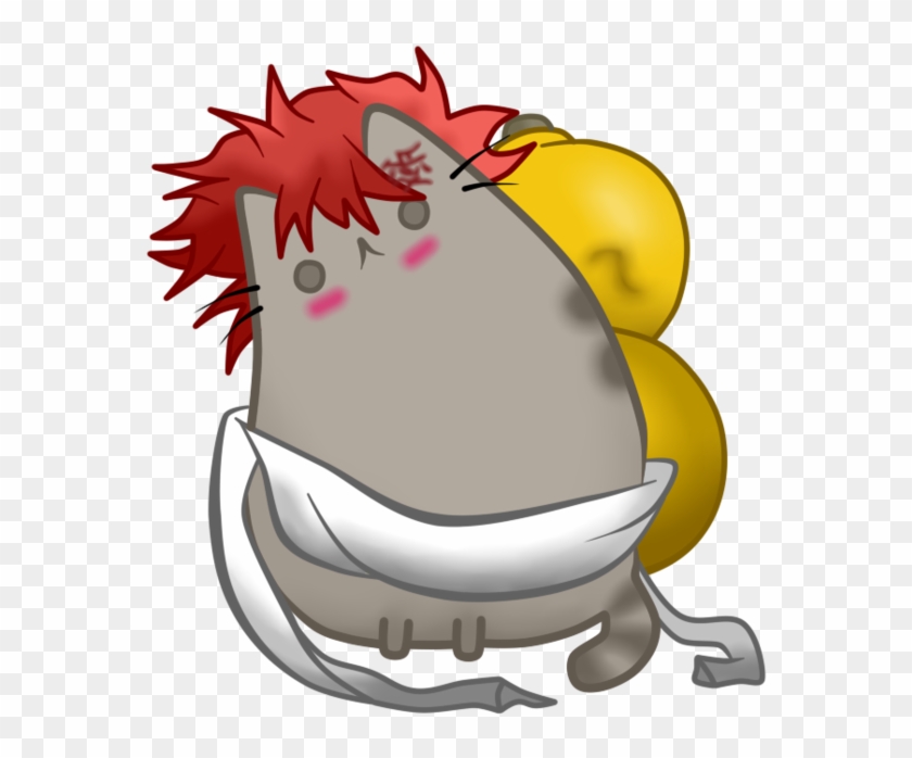 Pusheen Gaara By Jng1997 - Pusheen #1050003