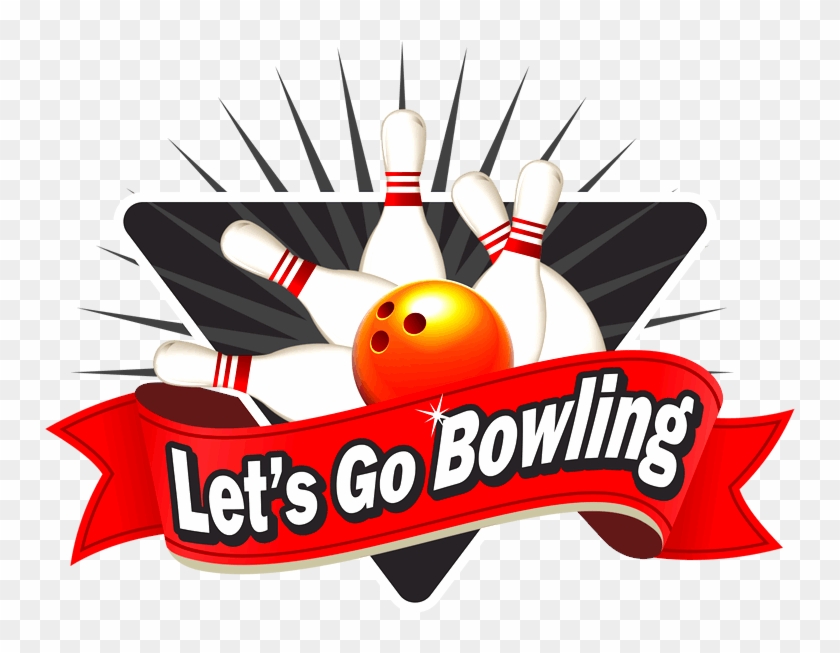 Let's Go Bowling - Ten Pin Bowling Clipart #1050510