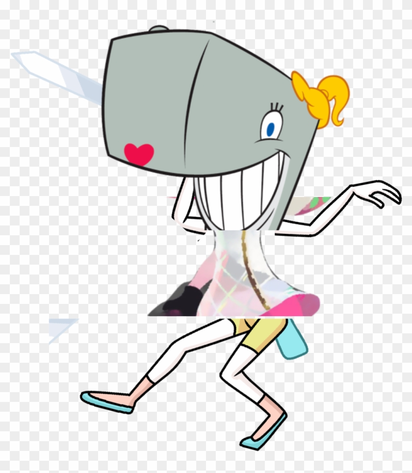 Pearl From Steven Universe, Pearl From Spongebob, And - Splatoon 2 Meme Pearl #1050592
