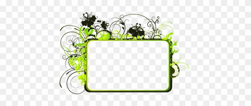 Floral Frame 8 - Psd #1050632