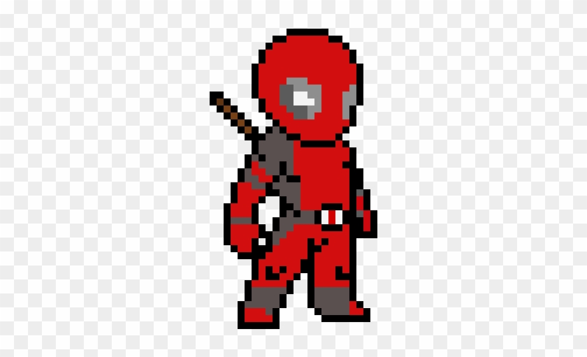 Deadpool - Pixel Art Deadpool #1050744