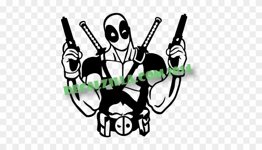 Deadpool - Decal Sticker - Decal #1050752