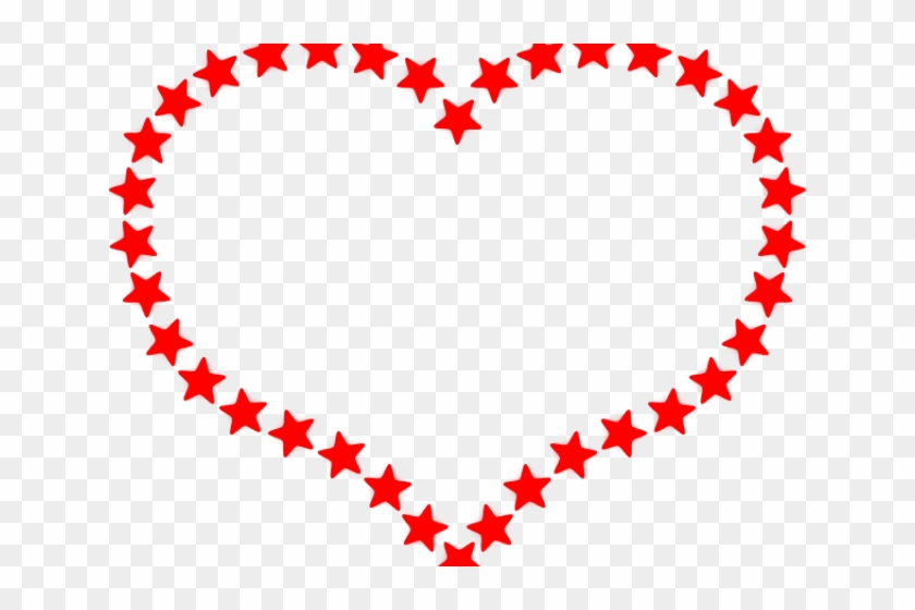 Star Heart Cliparts - Seemantham Invitation Wordings In English #1051086