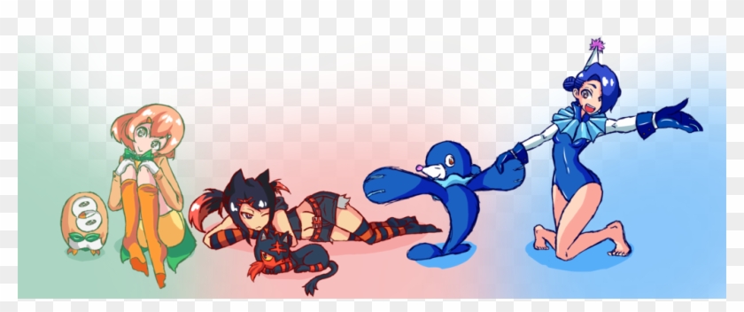 Alola - Rowlet X Popplio #1051298