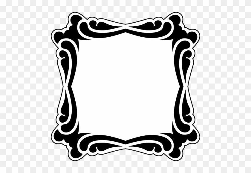 Mirror Frames Cliparts - Cuadro Vintage Vector Png #1051477
