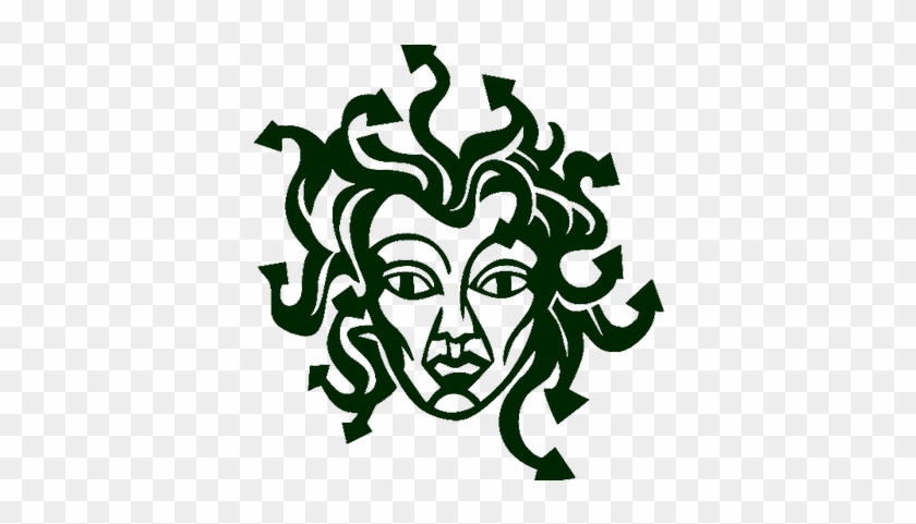 Salon Masquerade - Medusa Clip Art #1051594