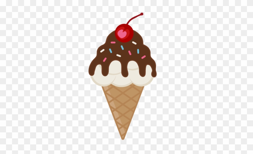 Cherry ﻿ice Cream Clipart - Ice Cream Cone Clip Art Free #1051615