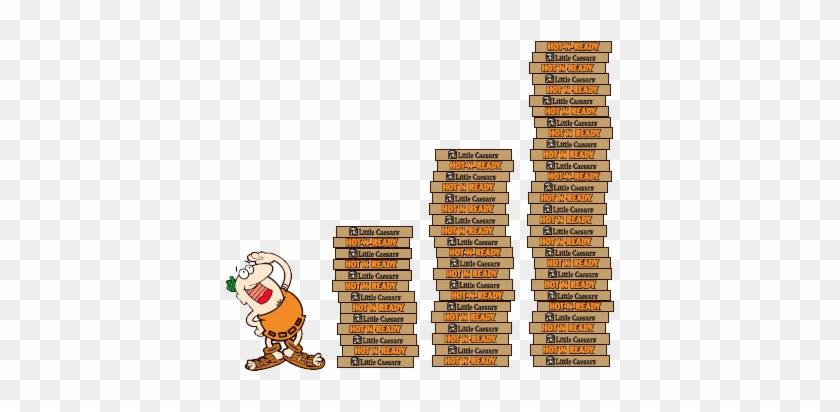 Pizza Box Png For Kids - Little Caesars Logos #1051695