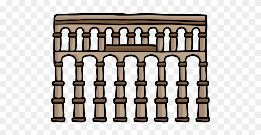 Aqueduct Of Segovia Free Icon - Baluster #1051707