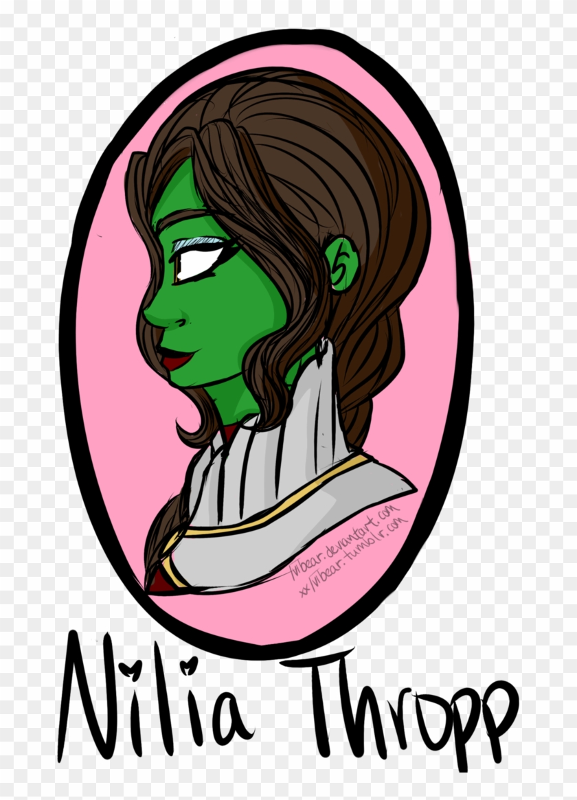 Nilia Portrait By Sydnrella - Cartoon #1051787